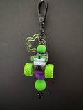 Personalized Monster Jam Mini Keychain & Bag Charm