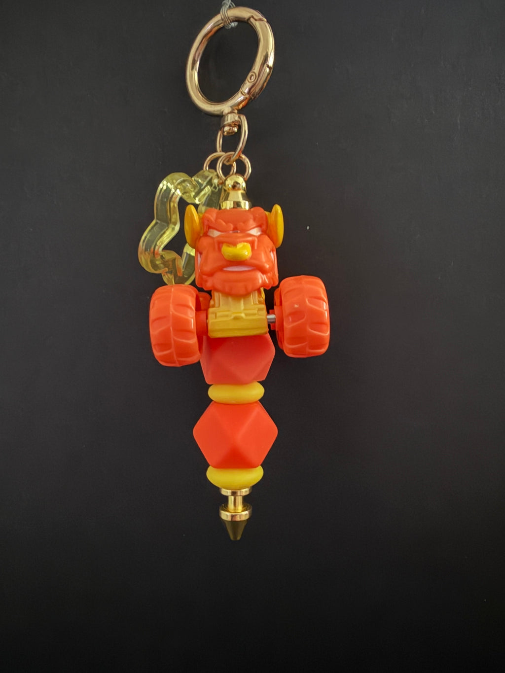 Personalized Monster Jam Mini Keychain & Bag Charm