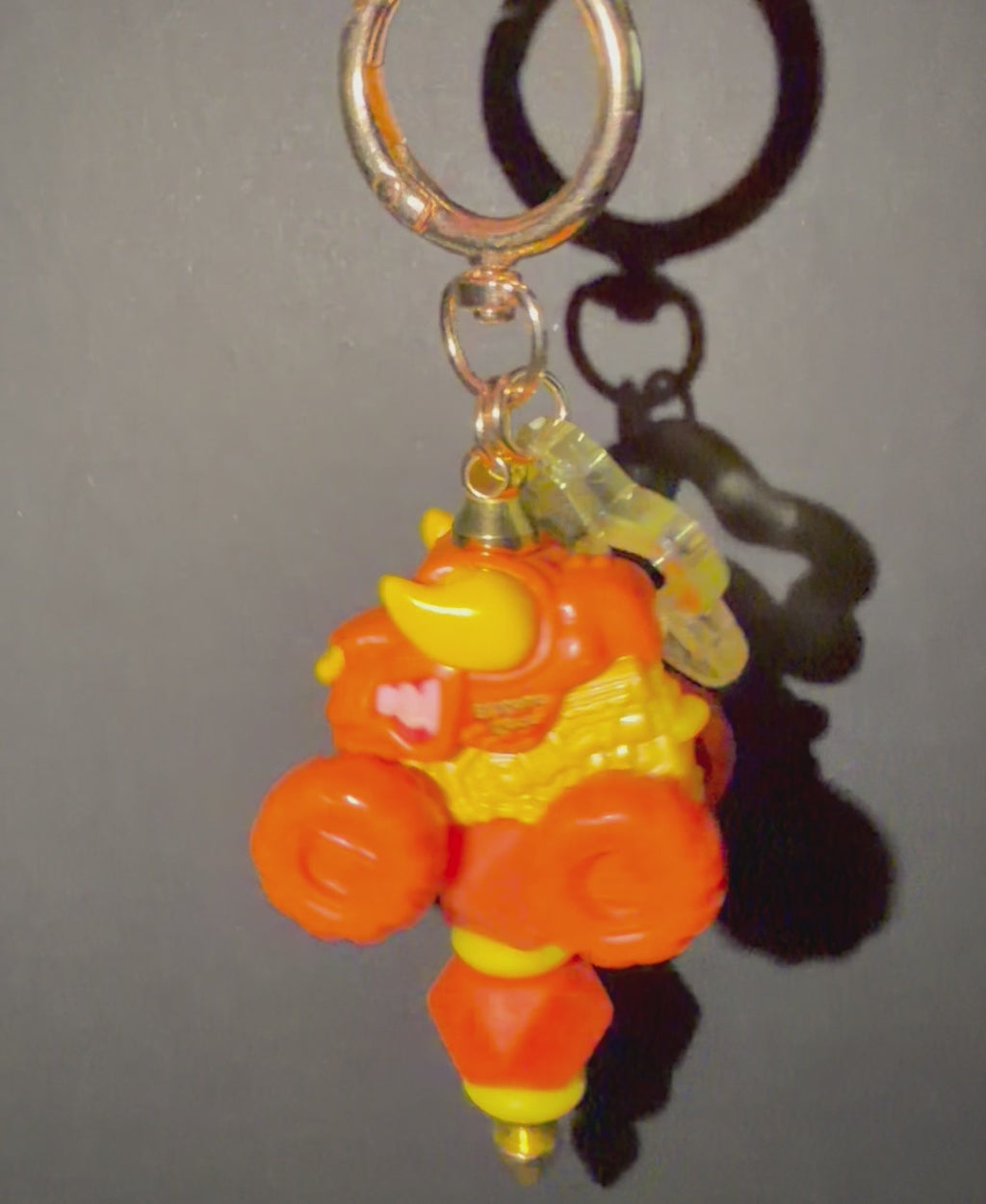 Personalized Monster Jam Mini Keychain & Bag Charm