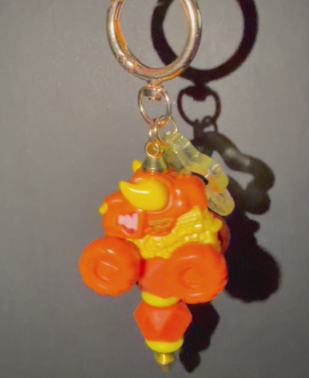 Personalized Monster Jam Mini Keychain & Bag Charm