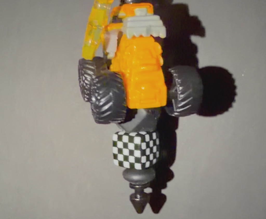 Personalized Monster Jam Mini Keychain & Bag Charm